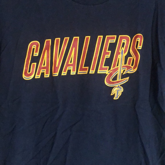 Navy Cleveland Cavaliers NBA shirt size Large - Picture 6 of 12